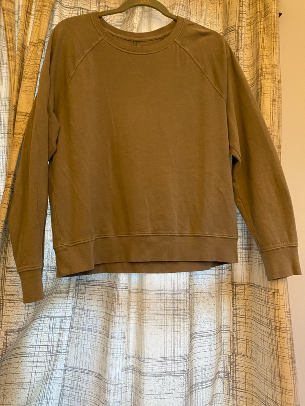Athleta Tan Crewneck Sweatshirt